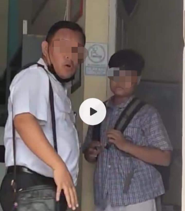 Oknum Guru R(ki) dan Siswa(ka) yang dipukul pipinya (ist)