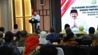 Jaksa Agung ST Burhanuddin memberikan sambutan dalam Acara Silaturahmi Keluarga Besar Purna Adhyaksa (KBPA),