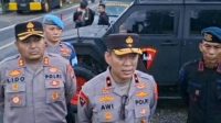 Wakapolda Sulawesi Utara, Brigjen Pol Awi Setiyono saat berikan keterangan (hms)