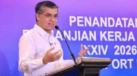 Menteri Ketenagakerjaan, Yassierli, menegaskan pentingnya pengawalan serius terhadap implementasi Perjanjian Kerja Bersama (ist)