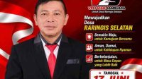 Calon Hkm Tua Desa Raringis Selatan No Urut 1 Veki Vian Sambuaga.(Doc Foto : Ist)