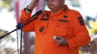Caption Foto Bupati Robby Dondokambey Saat Menggelar Apel Siaga Bencana El Nino Di Lap Dr Sam Ratulangi Tondano.(Doc Foto : Ist)