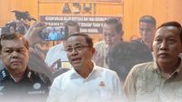 Suasana konferensi pers penetapan tersangka Elisabet Laluyan alias Ci Gin oleh Kejati Sulut (ist)